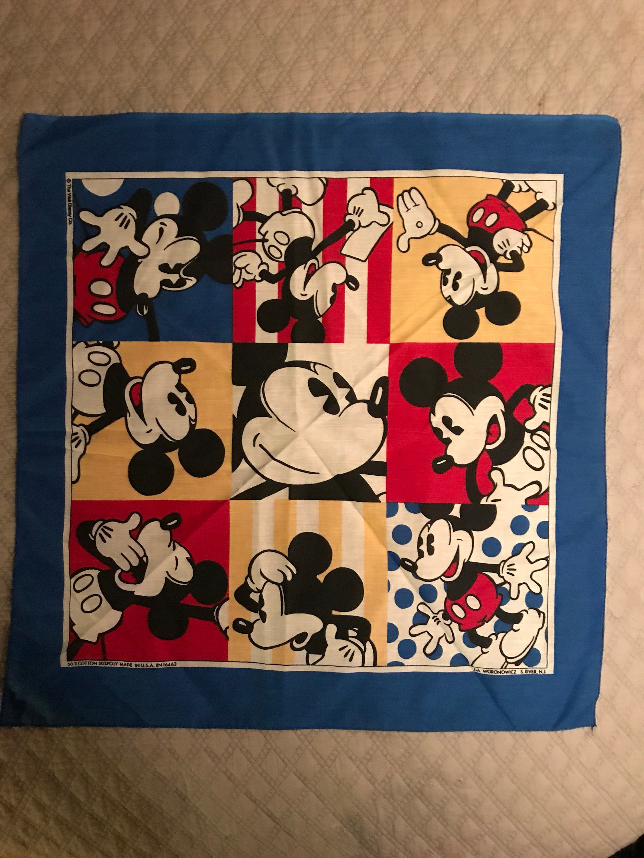 Mickey Mouse Vintage Disney bandanna