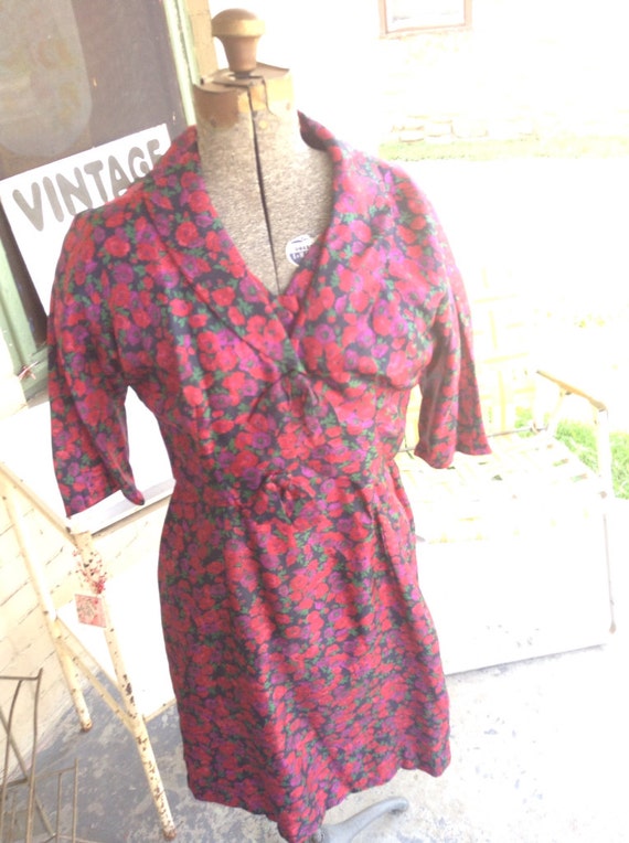 Vintage Dress. Dress with Jacket. Fifties Dress. … - image 4
