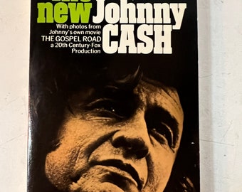 Vintage Johnny Cash Book. The New Johnny Cash. Johnny Cash, The Inspiring True Story. Paperback Book