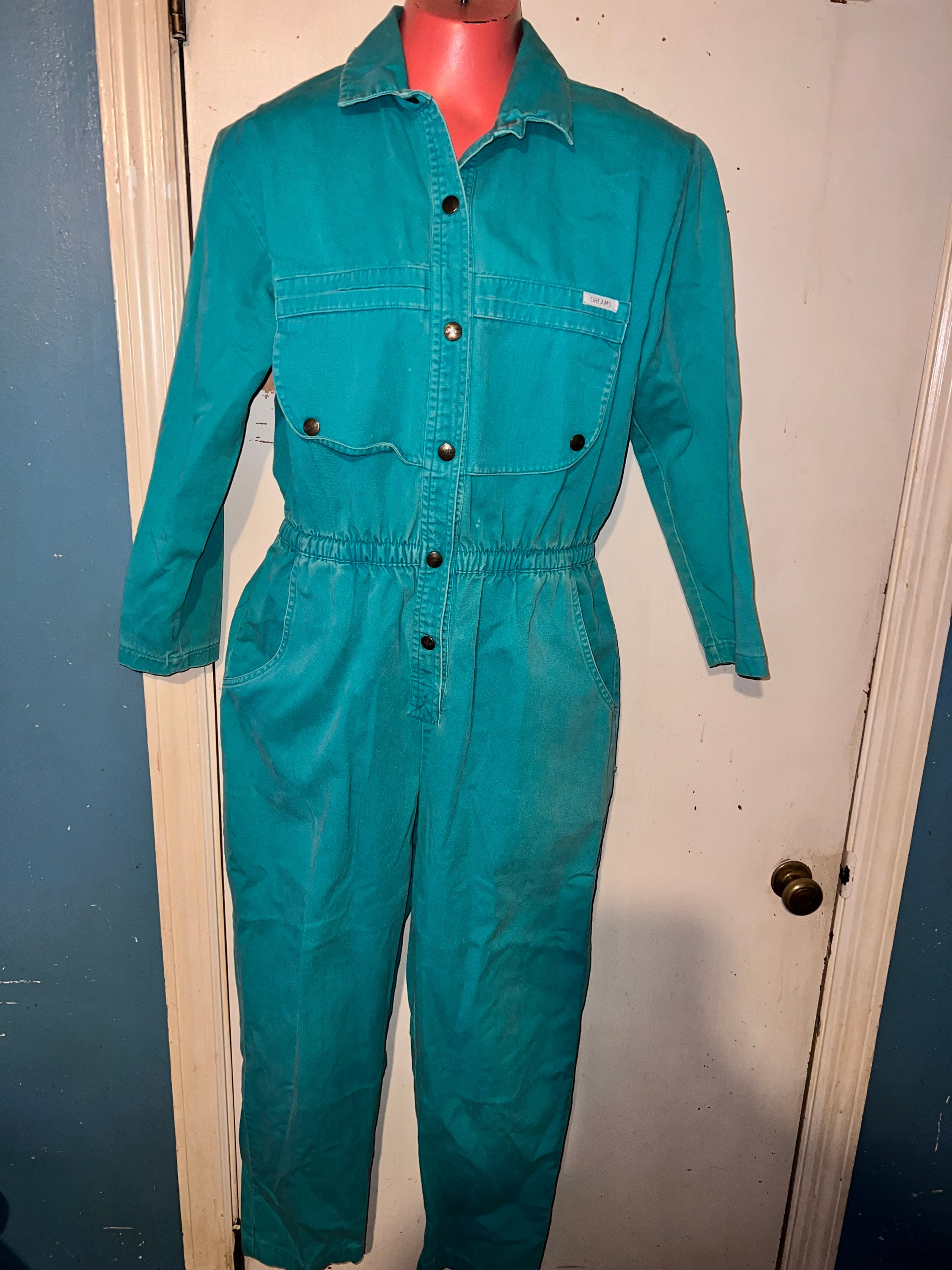 激レア 20-30s Vintage Blue Denim Coverall Vintage Hooded Denim Coveralls Setlow - Etsy