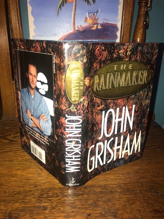 Vintage John Grisham. The Rainmaker. 1995 First Edition Hardcover The Rainmaker Book. John Grisham