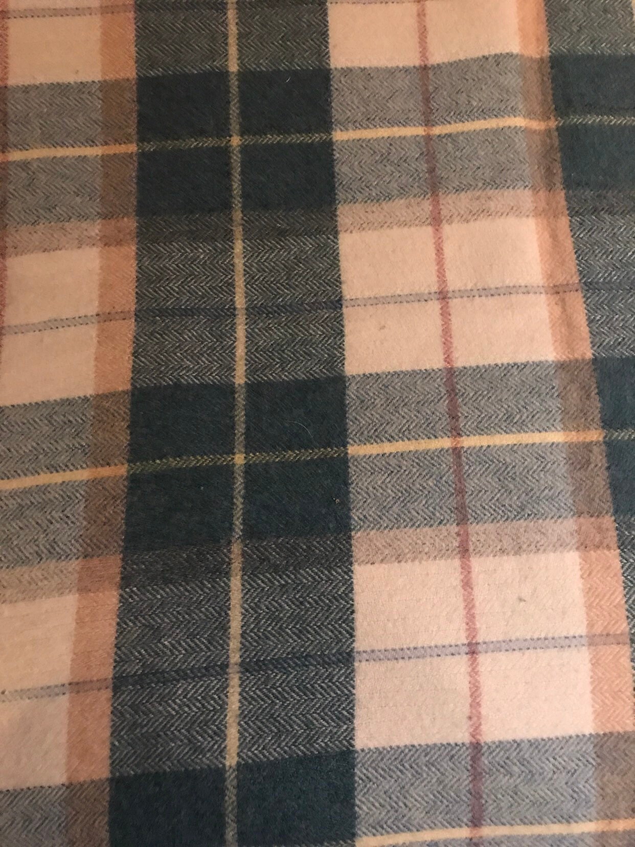 Vintage Avoca Wool Throw. Avoca Handweavers Wool Lap Blanket. Wool