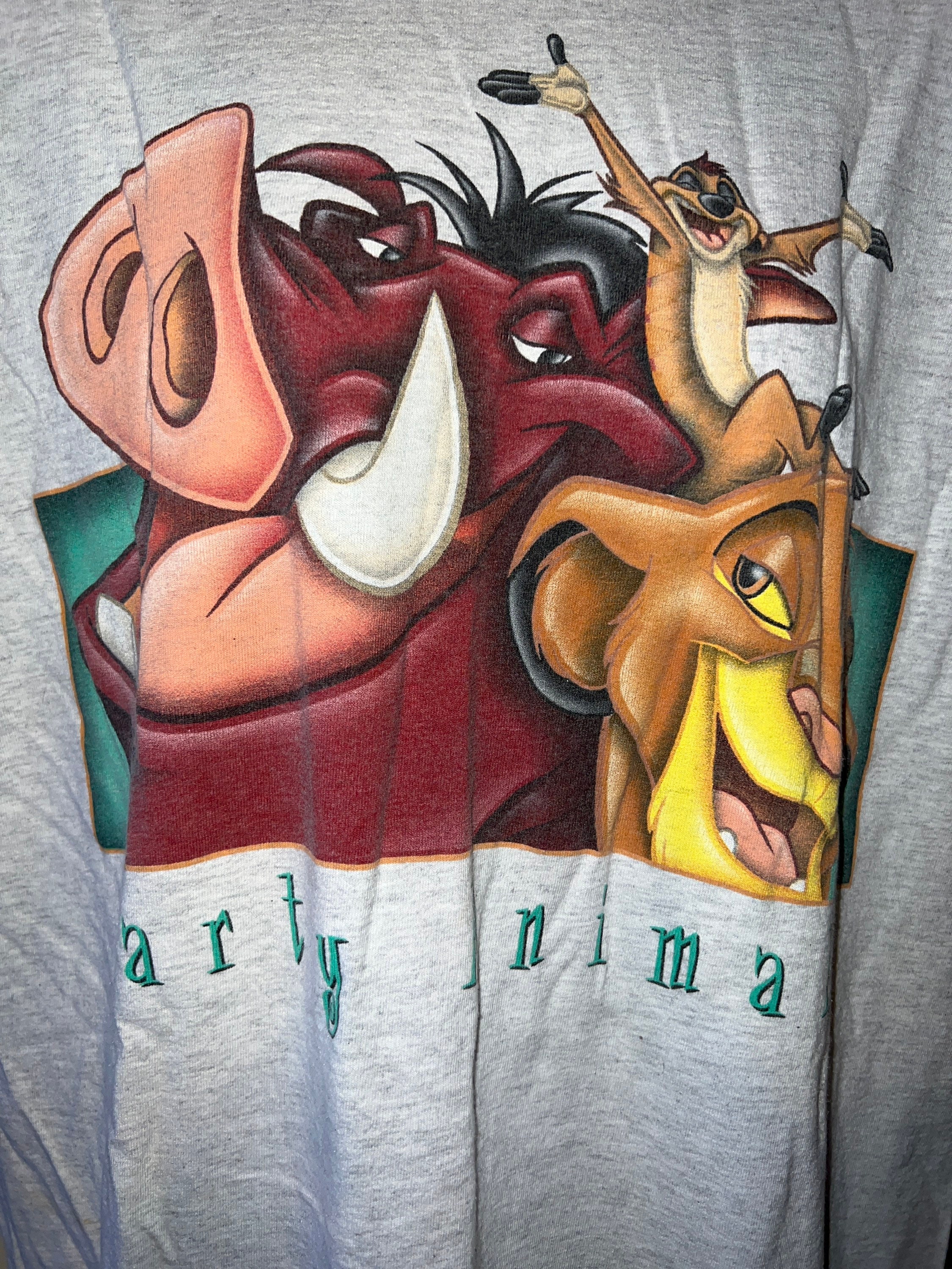 Vintage Lion King Night Shirt. 90’s Lion King Sleep Shirt. Adorable