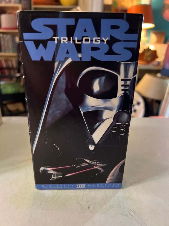 Vintage Star Wars Trilogy VHS Set. Star Wars Movies. Star Wars Trilogy. Three VHS Movies