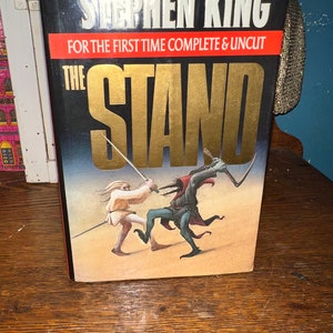 1990 The Stand Book By Stephen King, Hardback, Complete and Uncut, Apolyptic