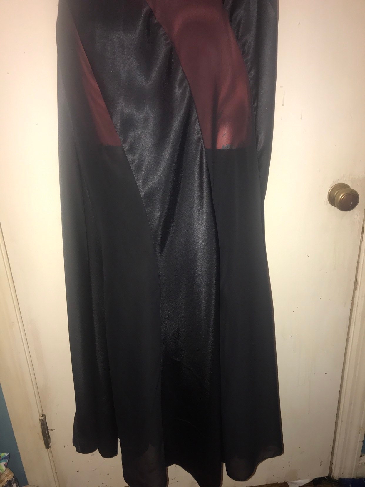 Vintage Frederick's of Hollywood Black Nightgown. Vintage Black Sheer ...