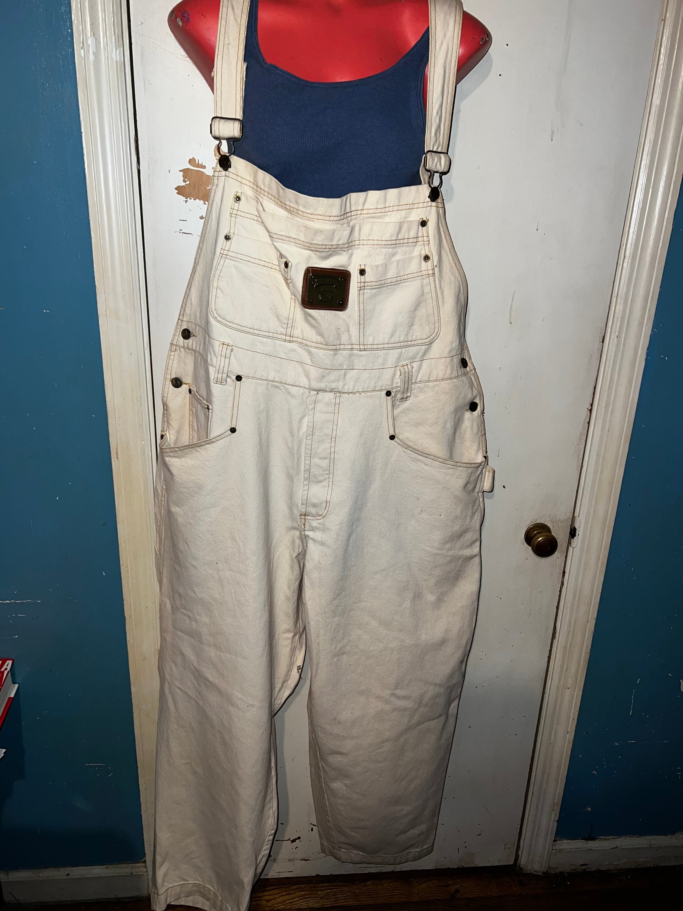 Vintage Karl Kani Jeans Denim Overalls. Karl Kani USA, South Central LA ...