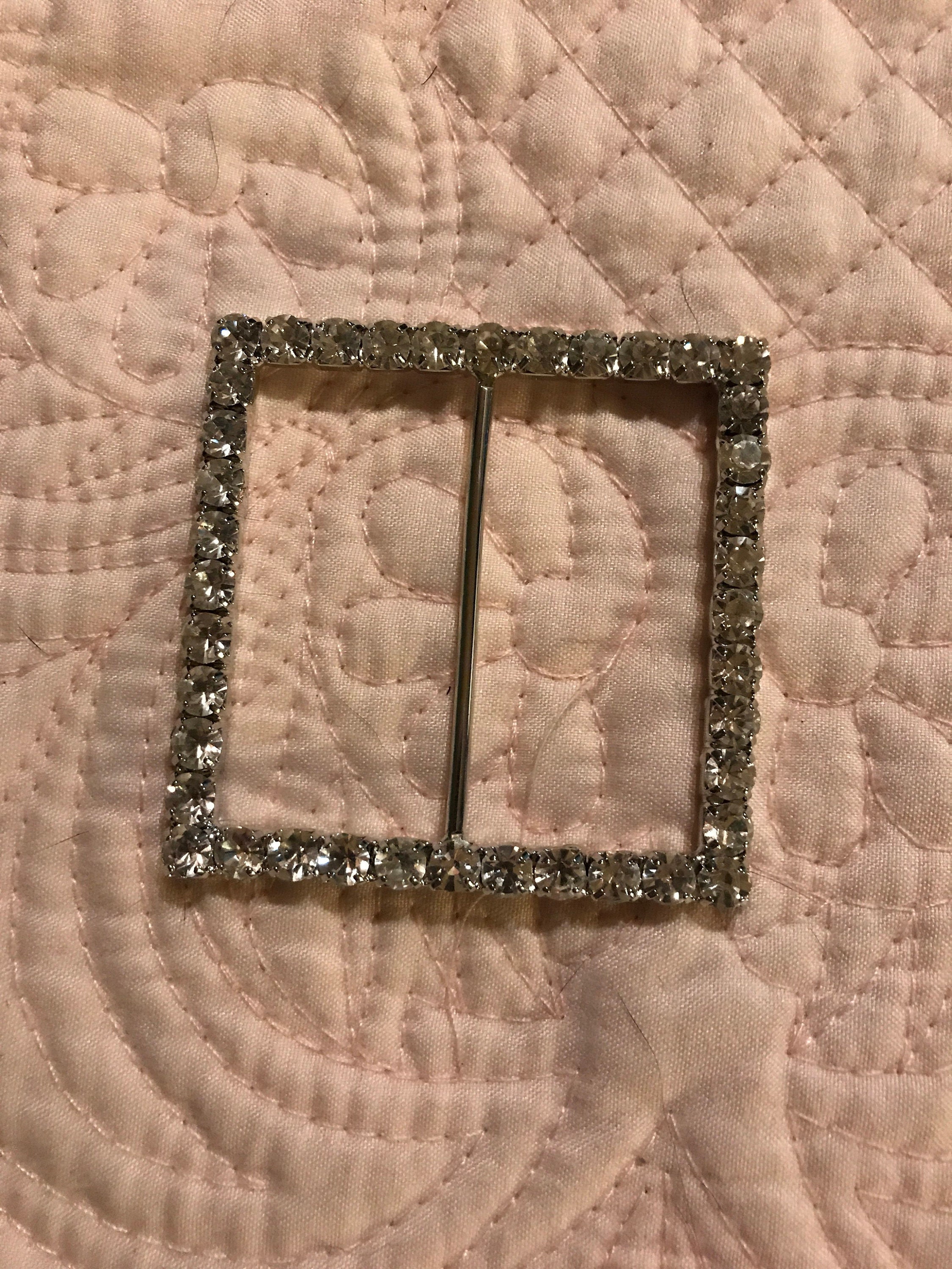 rhinestone buckle belt