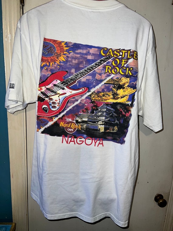 Vintage 90's Hard Rock Cafe Nagoya T-shirt. Hard … - image 8