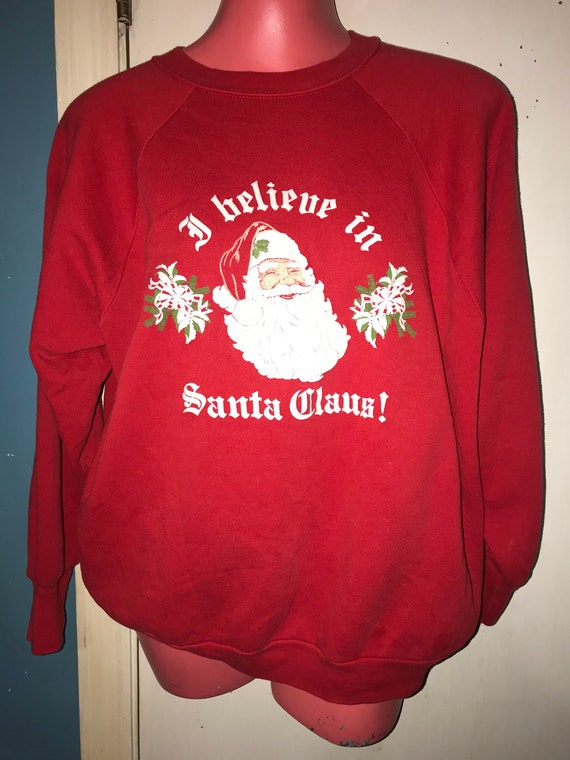 Ugly Christmas Sweater. Christmas Santa Claus Swea