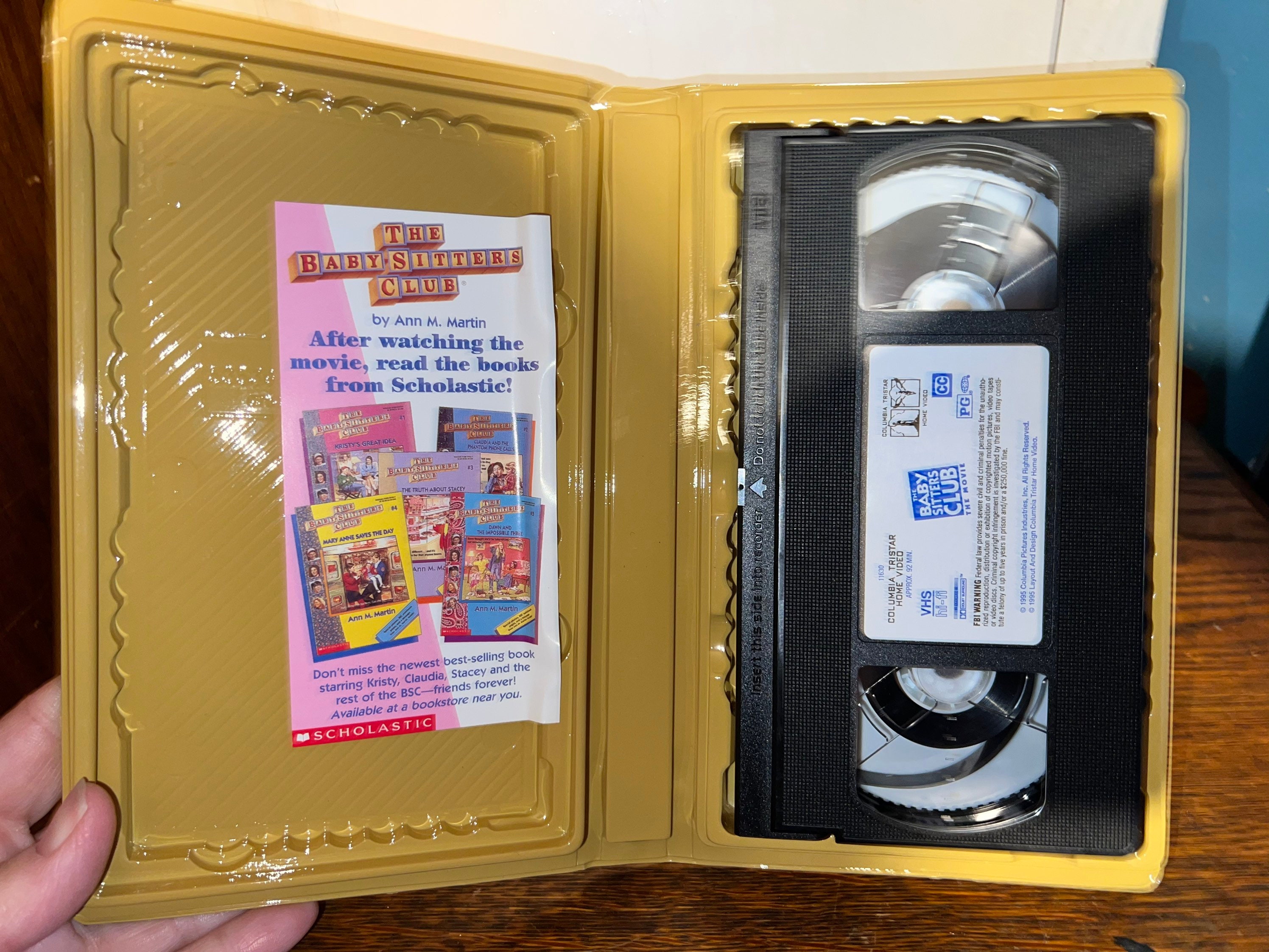 Vintage The Baby Sitters Club VHS Tape. The Baby Sitters Club Movie ...