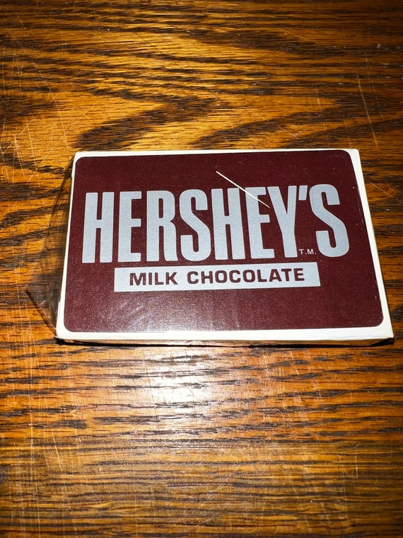 Vintage Hershey’s Playing Cards. NIP Hershey’s Milk Chocolate Souvenir Playing Cards. Playing Cards.