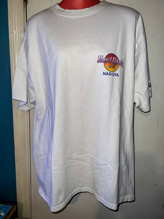 Vintage 90's Hard Rock Cafe Nagoya T-shirt. Hard … - image 2