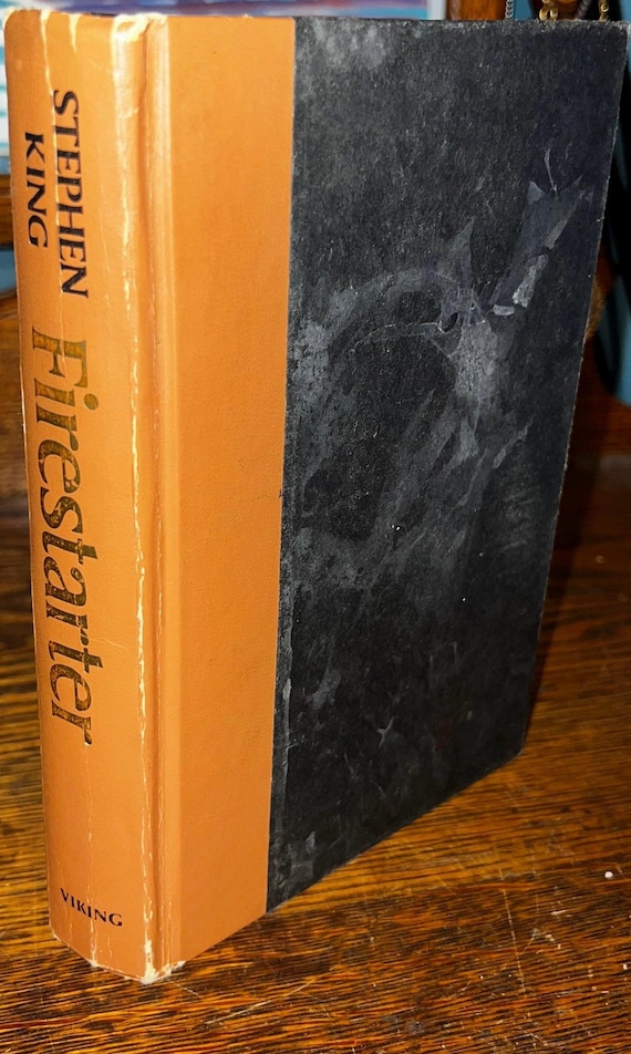 1980 Firestarter by Stephen King Book, First Book Club Edition