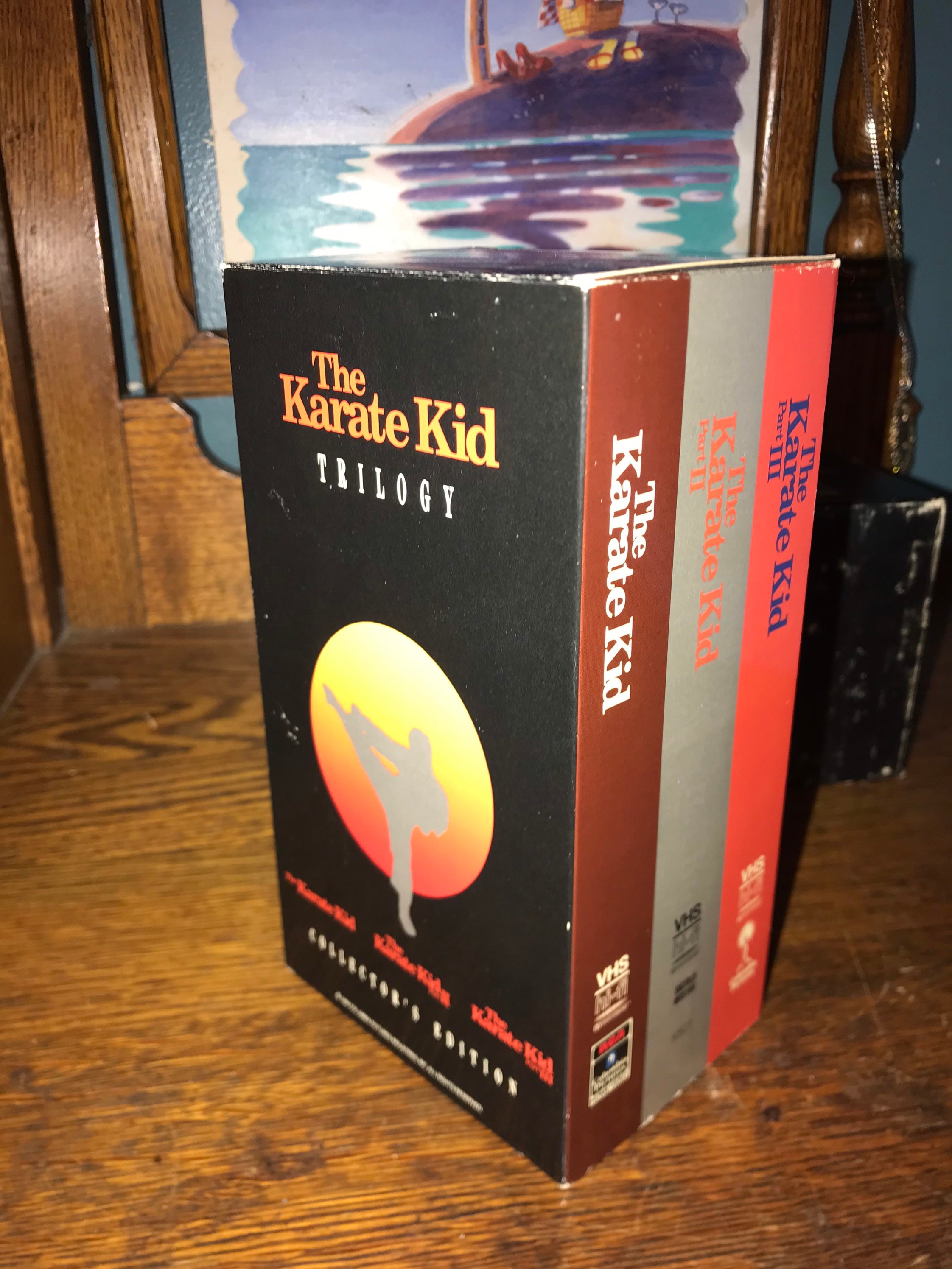 Vintage The Karate Kid Trilogy VHS Set. Karate Kid Movies. The Karate Kid Trilogy. Three VHS Movies