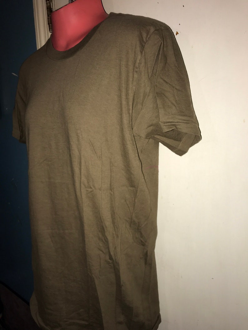 Vintage 1980s Union Underwear Brown Undershirt. Single Stitch Etsy