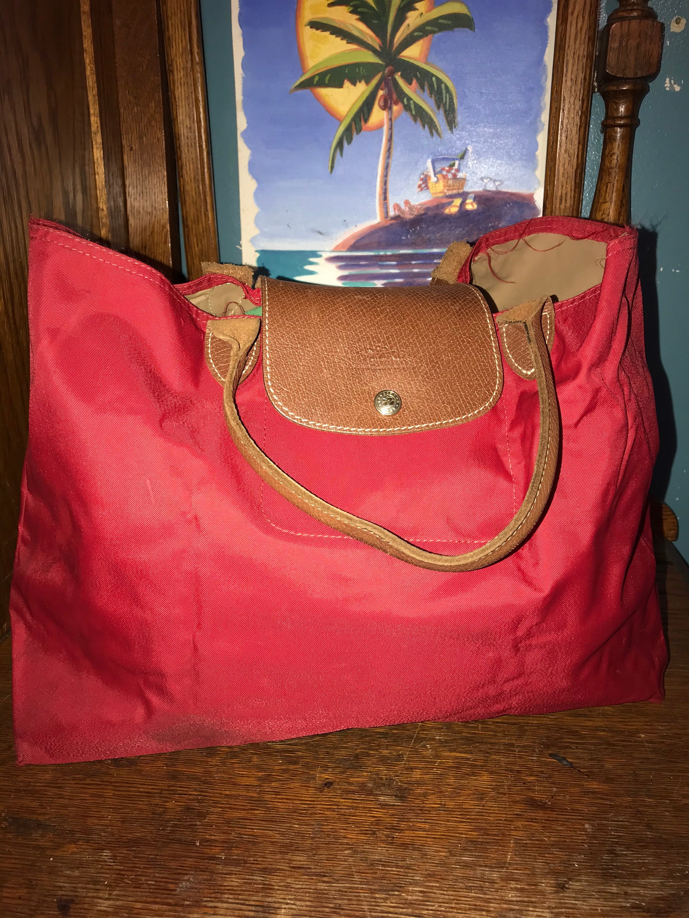 Longchamp Le Pliage medium or large? : r/handbags