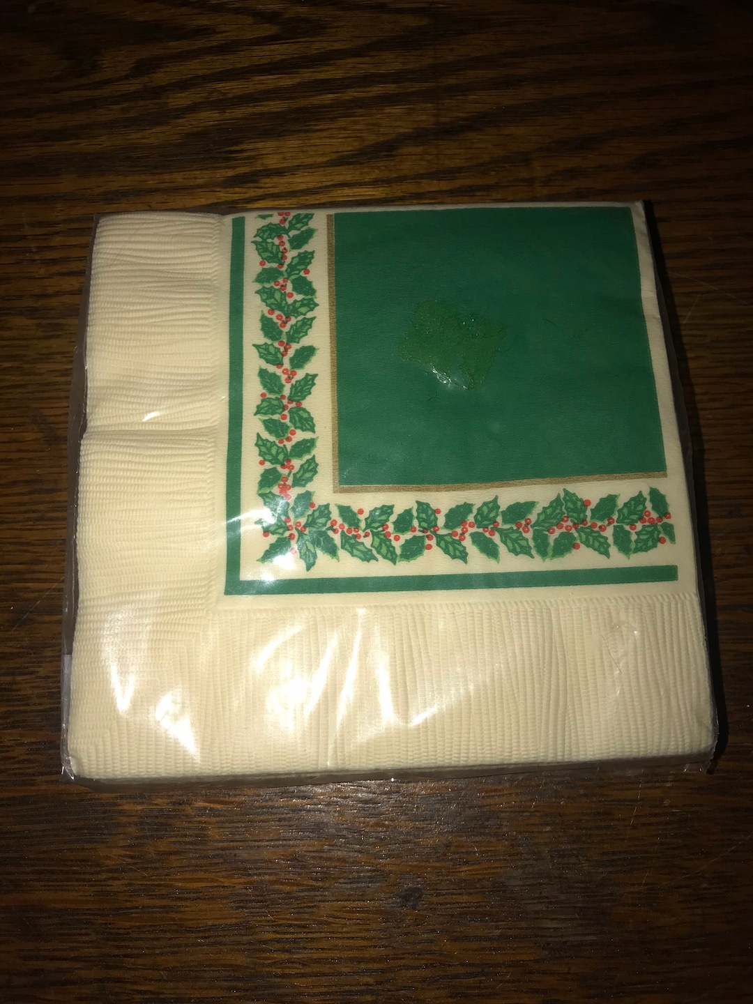 Vintage Paper Christmas Napkins. Vintage Christmas Napkins. Etsy