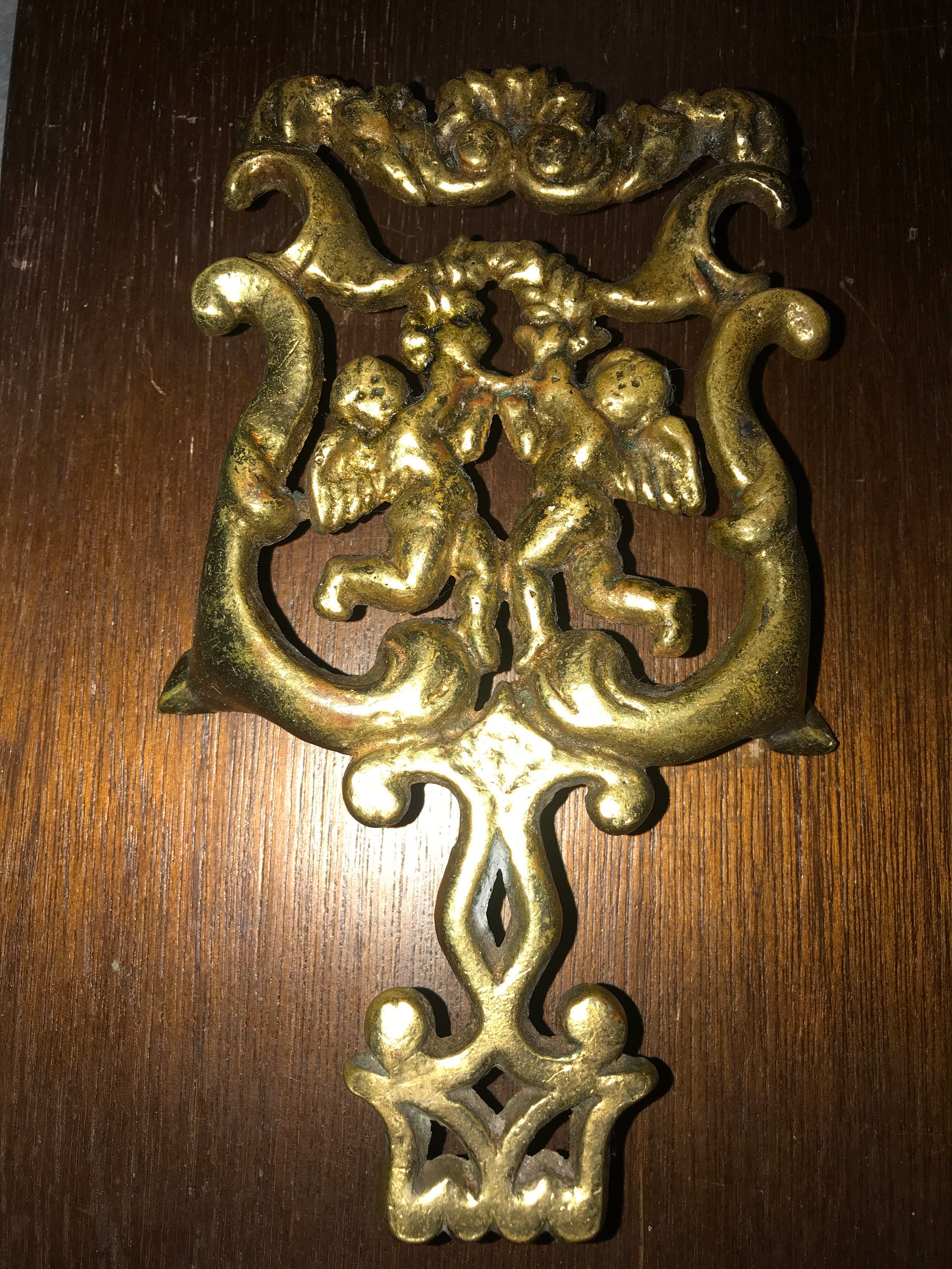 Vintage Brass Trivet. Brass Hot Plate. Intricate Design Brass Trivet