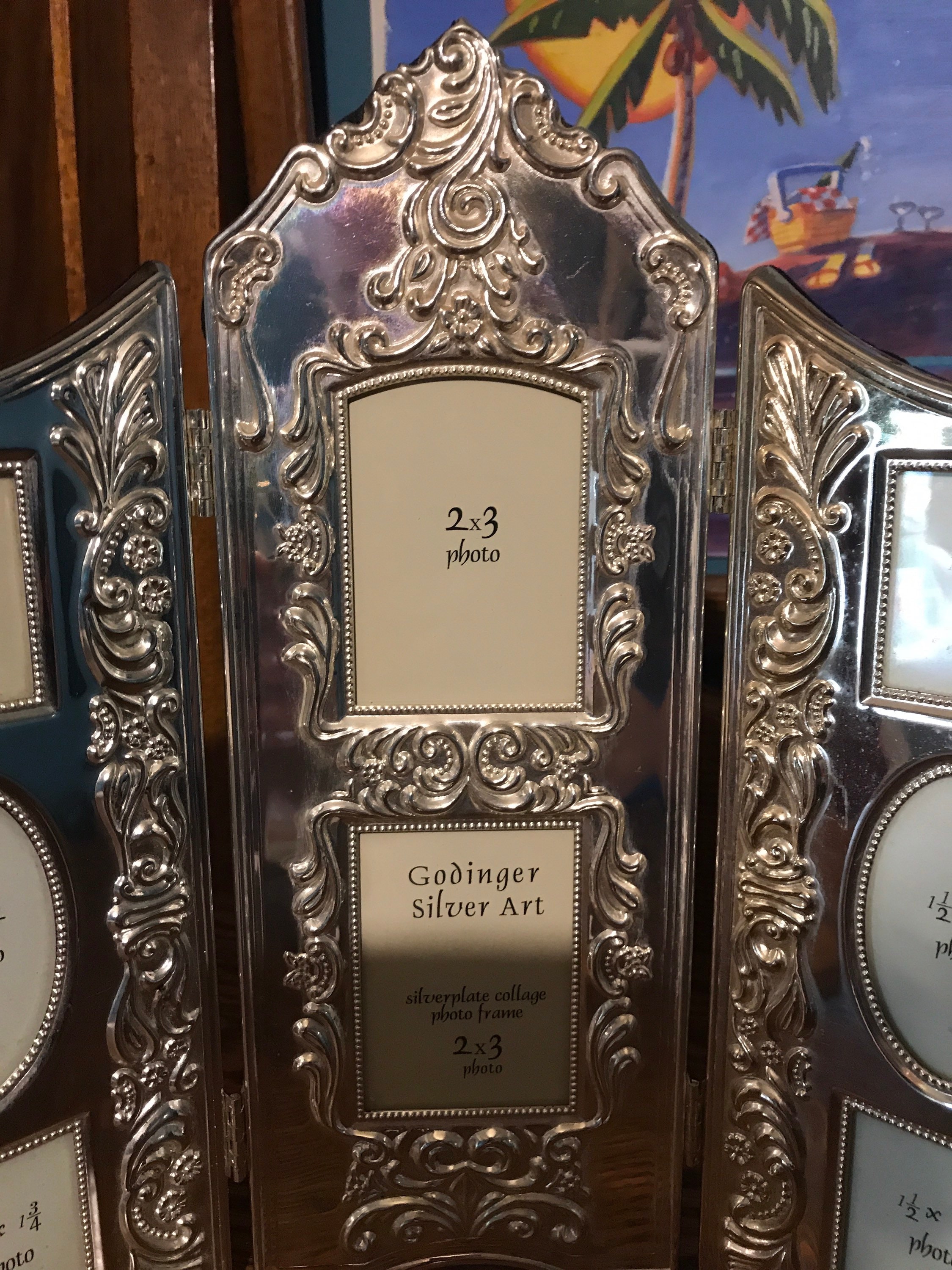 Vintage Godinger Silver Plated Frame. Vintage 1980’s Silver Plated