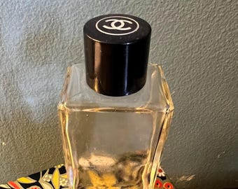Vintage Chanel No. 5 Perfume Bottle, Empty Chanel No. 5 Bottle