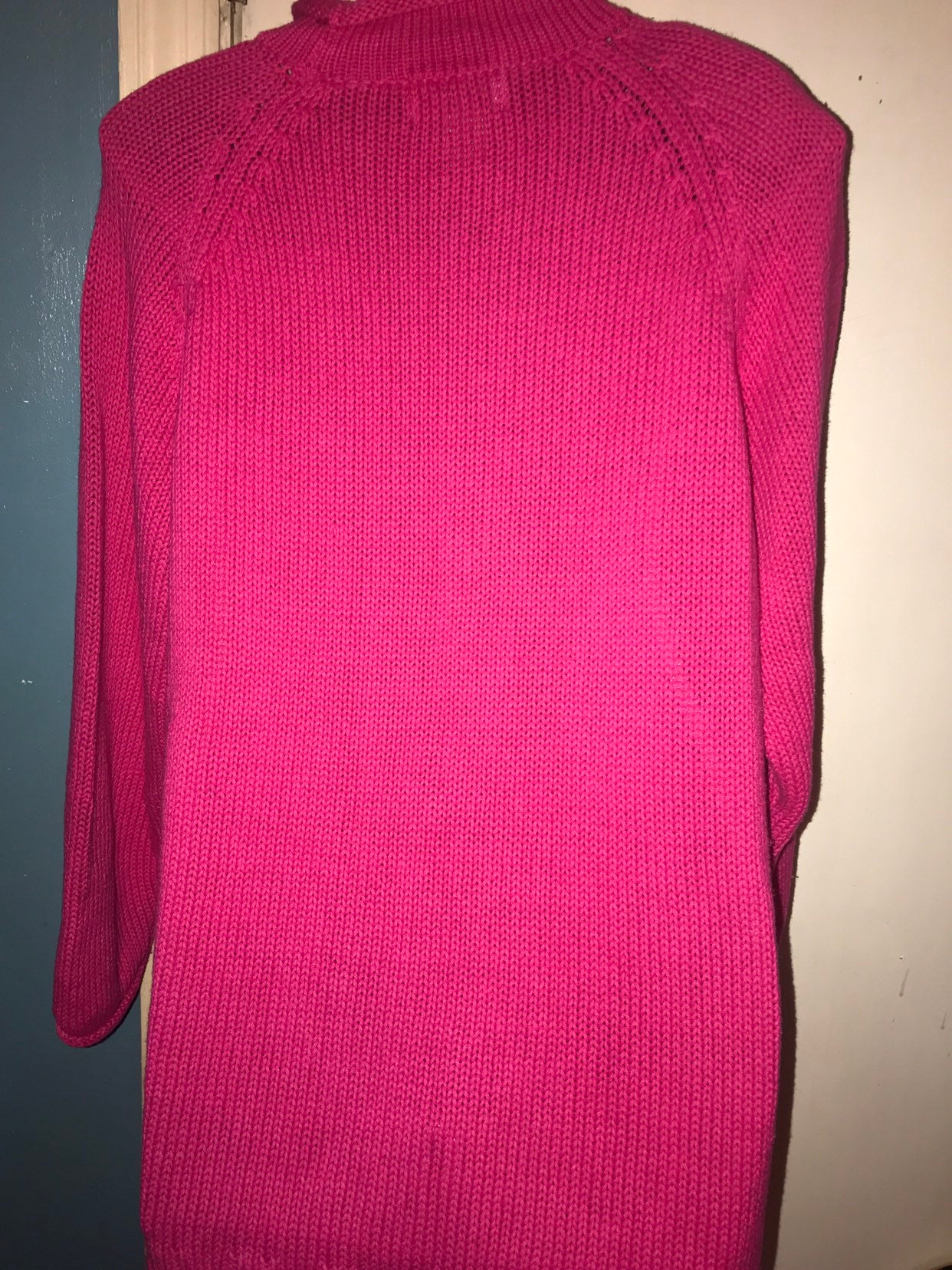 Vintage Pink Forenza Sweater. Vintage 80's Sweater. Pink Sweater ...