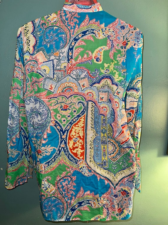 Women’s Ralph Lauren Tunic. Colorful Long Tunic S… - image 6