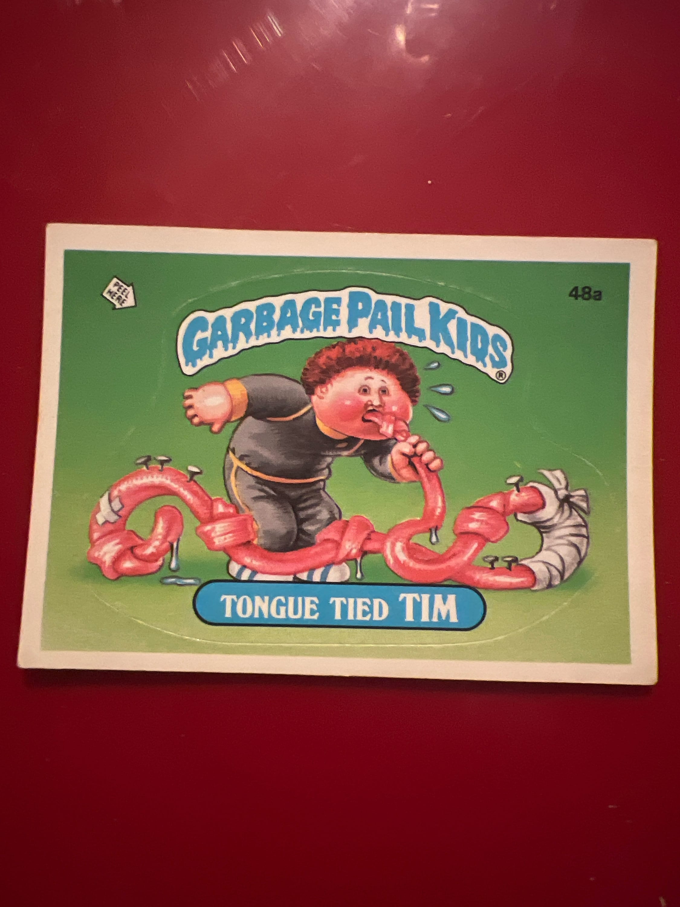 1985 Garbage Pail Kids Card 48a, 2nd Series - Etsy