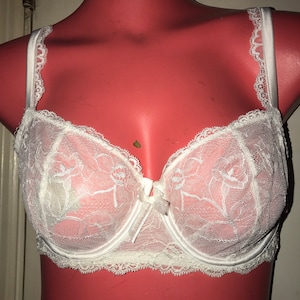 Vintage New With Tags Bali Cotton Craze Full Support Underwire Bra Heather  Blue 34D -  Canada