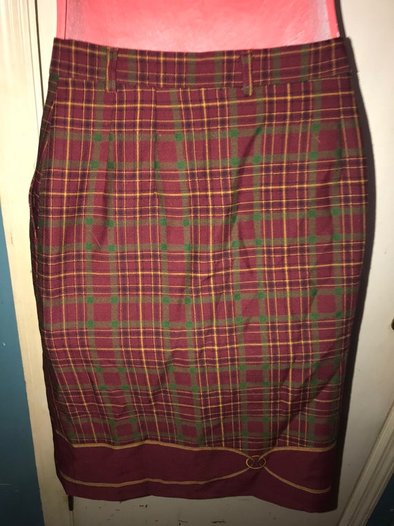 Vintage Ralph Lauren Wool Wrap Skirt. Equestrian … - image 7