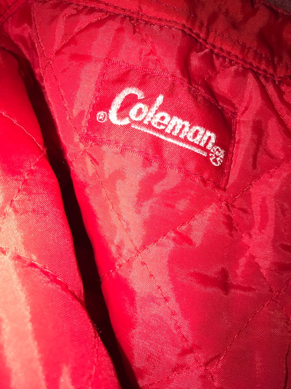 Vintage Coleman Flannel Shirt/Jacket. Mens Flanne… - image 6