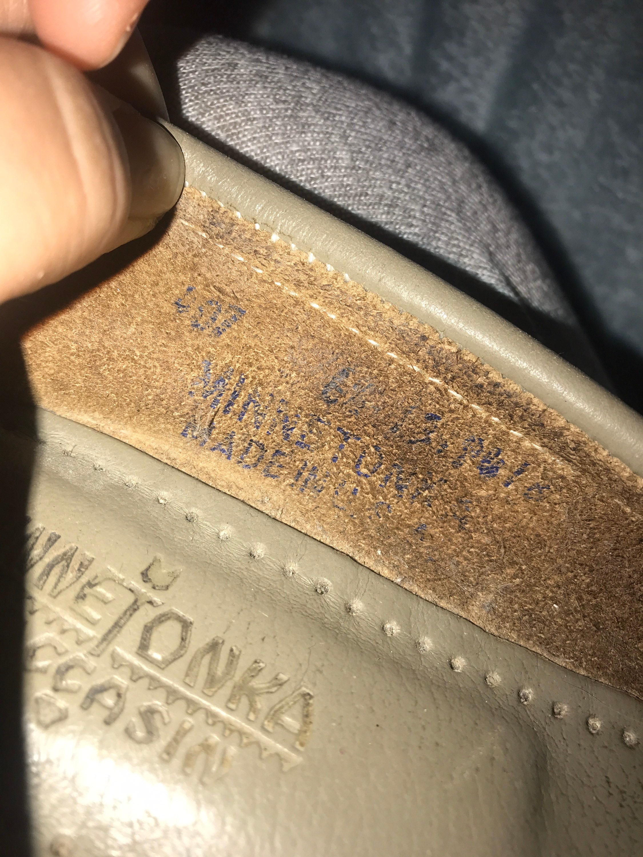 vintage minnetonka moccasins