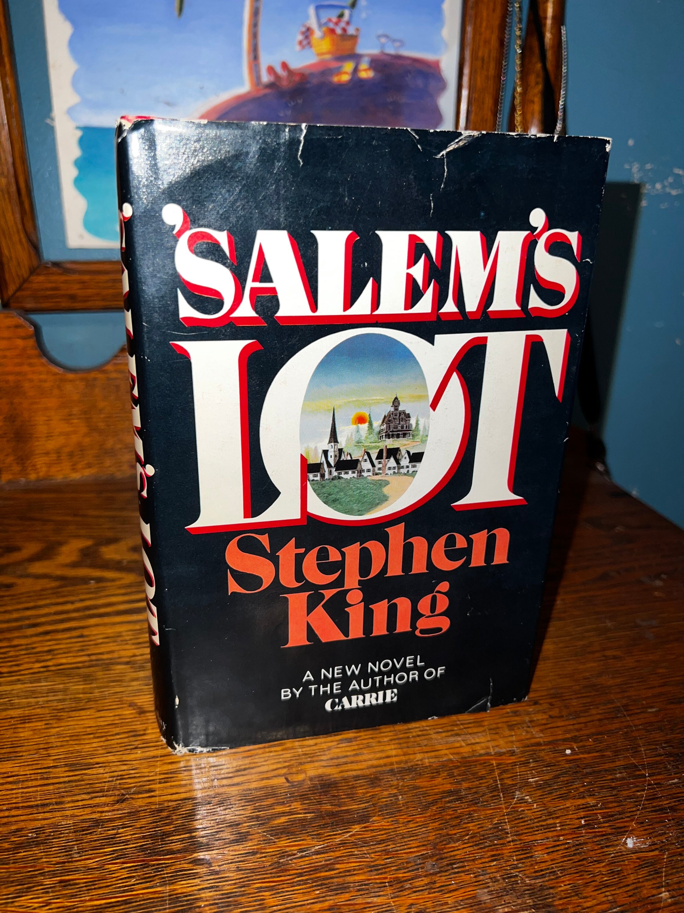 Vintage Stephen King, Salem’s Lot Book. 1975 Salem’s Lot, Book Club First Edition. Stephen King