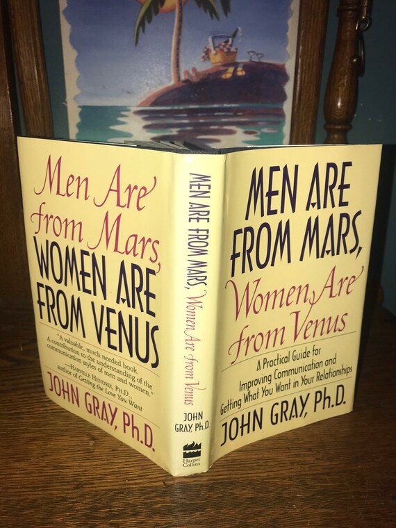 Vintage First Edition Men Are From Mars, Women Are From Venus by John Gray, Ph.D. Men Are From Mars...