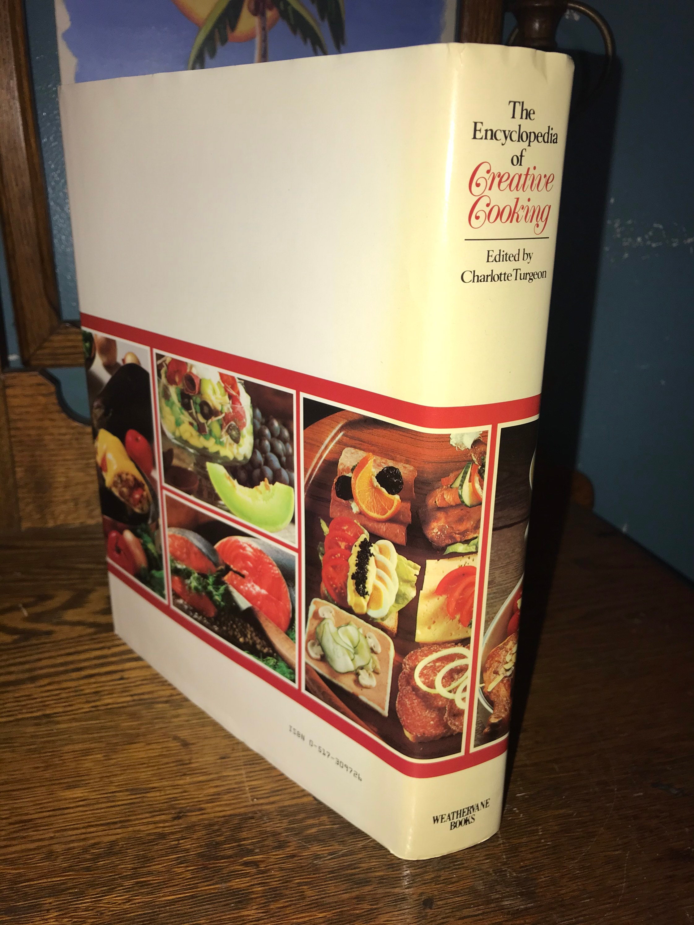 Vintage The Encyclopedia of Creative Cooking Cookbook. 1985 The Encyclopedia of Creative Cooking