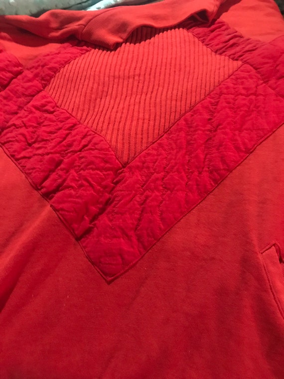 Vintage 80's Red Sweatshirt. Cool 80s Sweatshirt.… - image 6