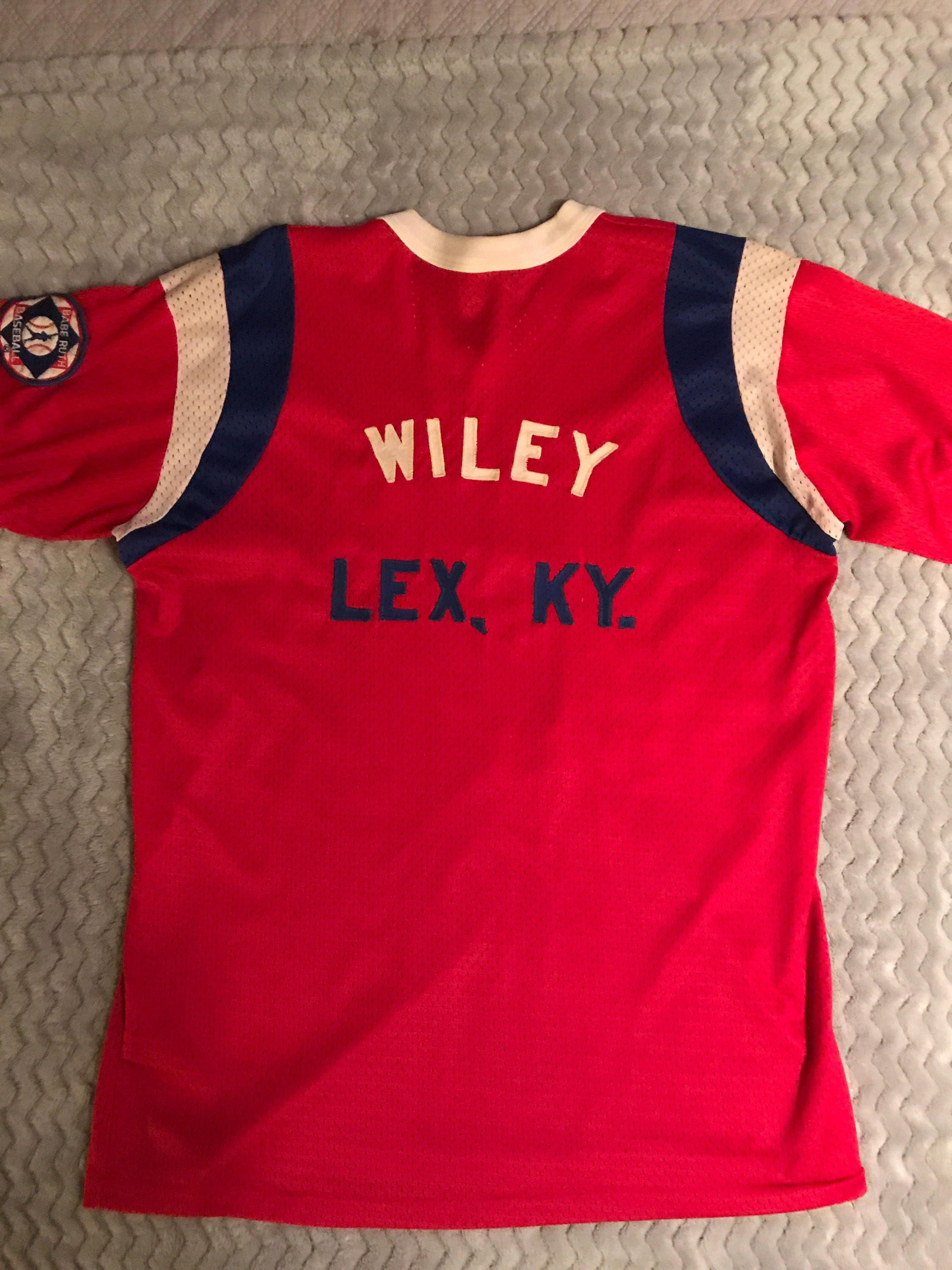 Vintage Baseball Jersey. Lexington Kentucky Babe Ruth League Champs