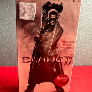 Blade, II VHS Tape, Action Horror, Vampires