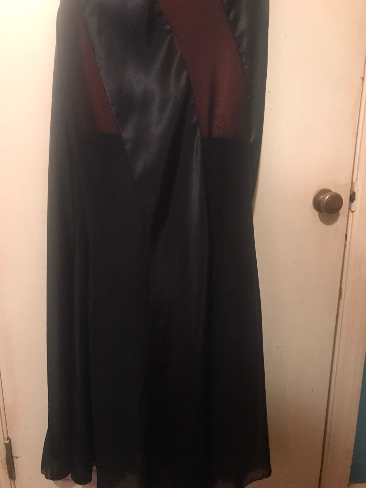 Vintage Frederick's of Hollywood Black Nightgown. Vintage Black Sheer ...