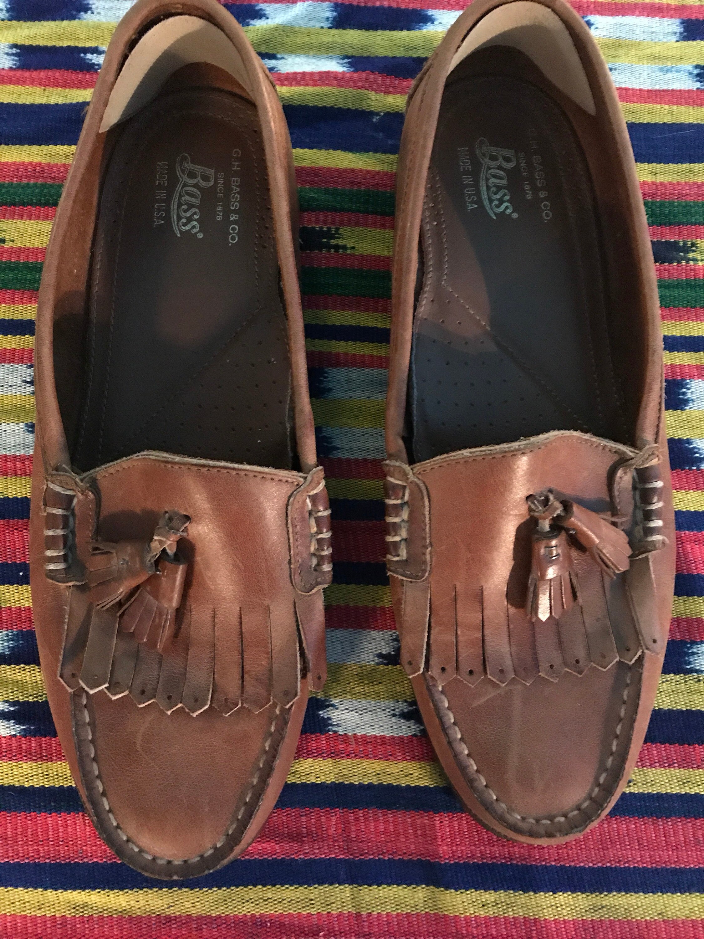 bass platform loafers
