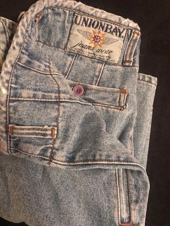 Vintage Union Bay Jean Shorts. 1980's Union Bay High … Gem