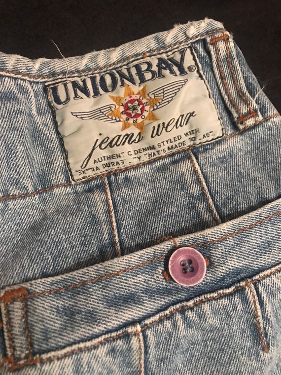 Vintage Union Bay Jean Shorts. 1980's Union Bay H… - image 7