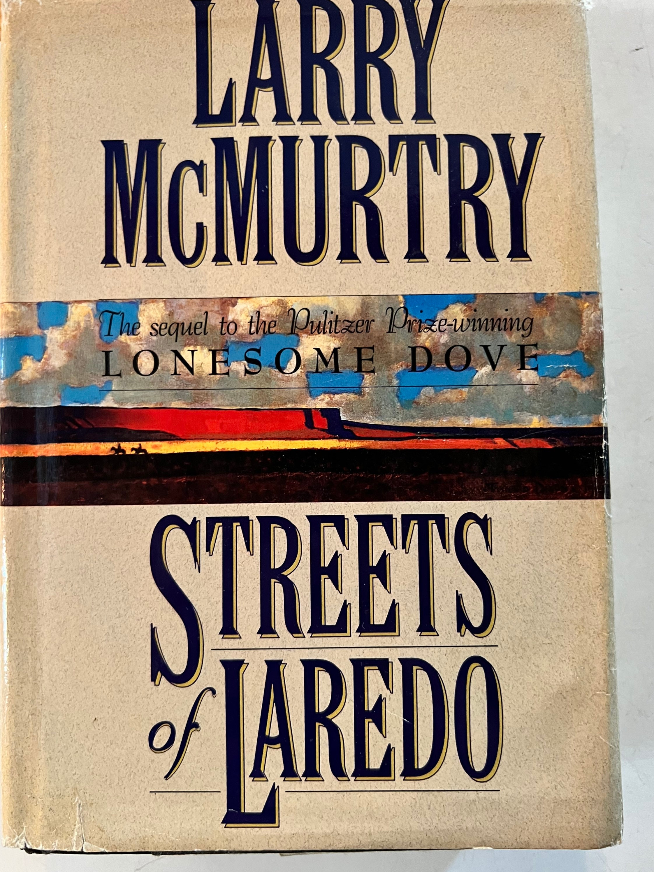 Vintage Larry McMurtry Book. Streets of Laredo. Book Club First Edition