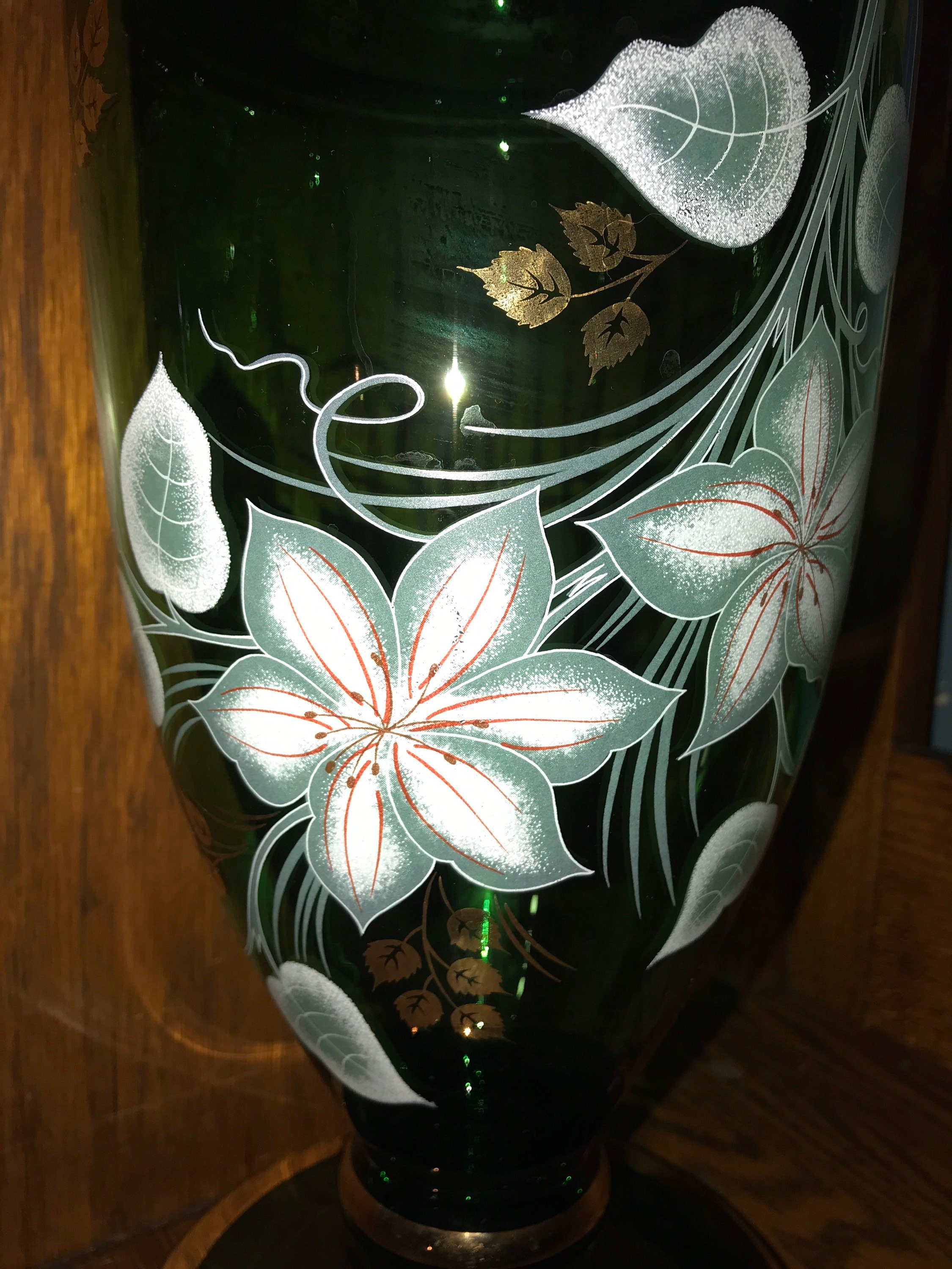EUPXRHY Vaso Fiori Vetro Fatto a Mano, Grande Pancia Vaso Trasparente Vaso  Vintage Vaso Decorativo Vaso Vetro Grande per Soprammobili Moderni Salotto
