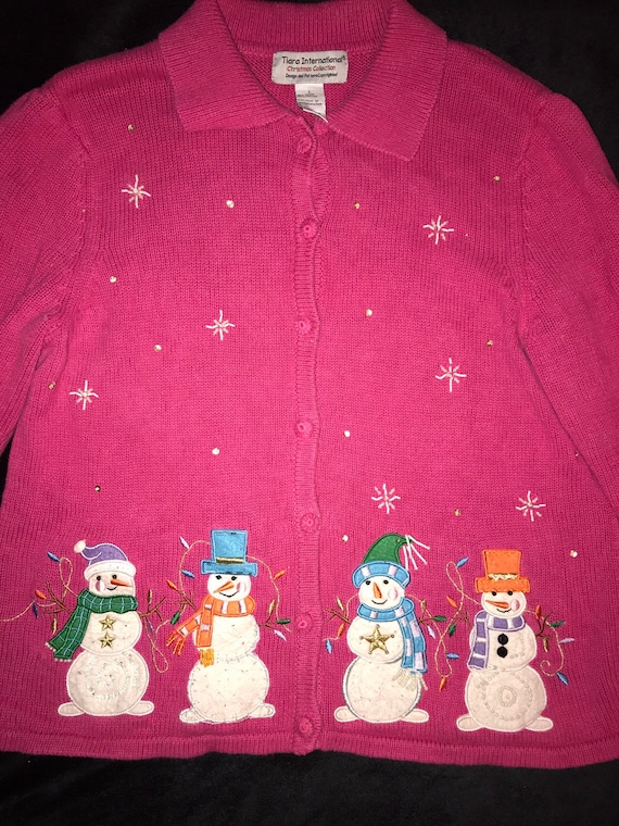 Ugly Christmas Sweater. Vintage Ugly Christmas Sw… - image 1