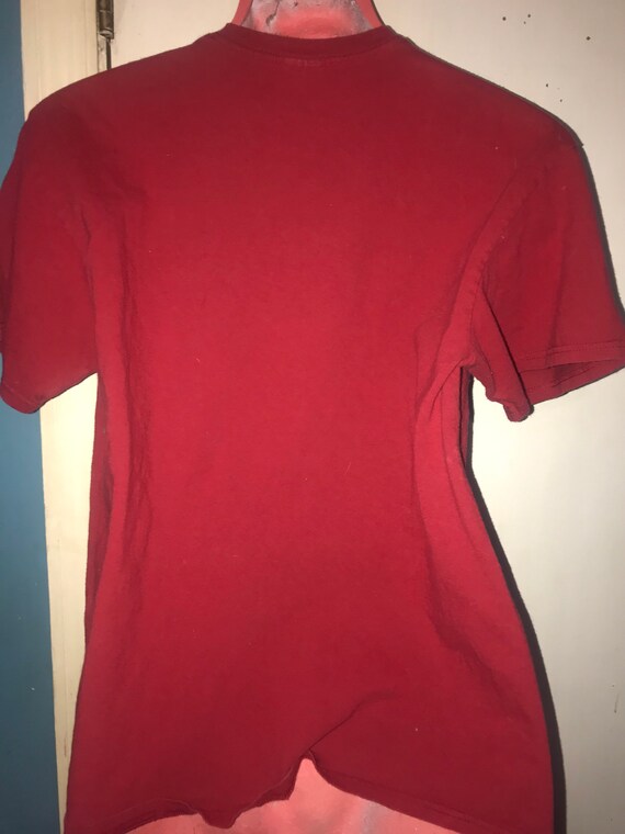 Vintage Alaska T-shirt. Red 90’s Alaska Mount T-S… - image 3