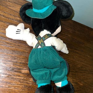 Vintage 1990’s Walt DisneyWorld German Mickey Mouse Plushie bild 5