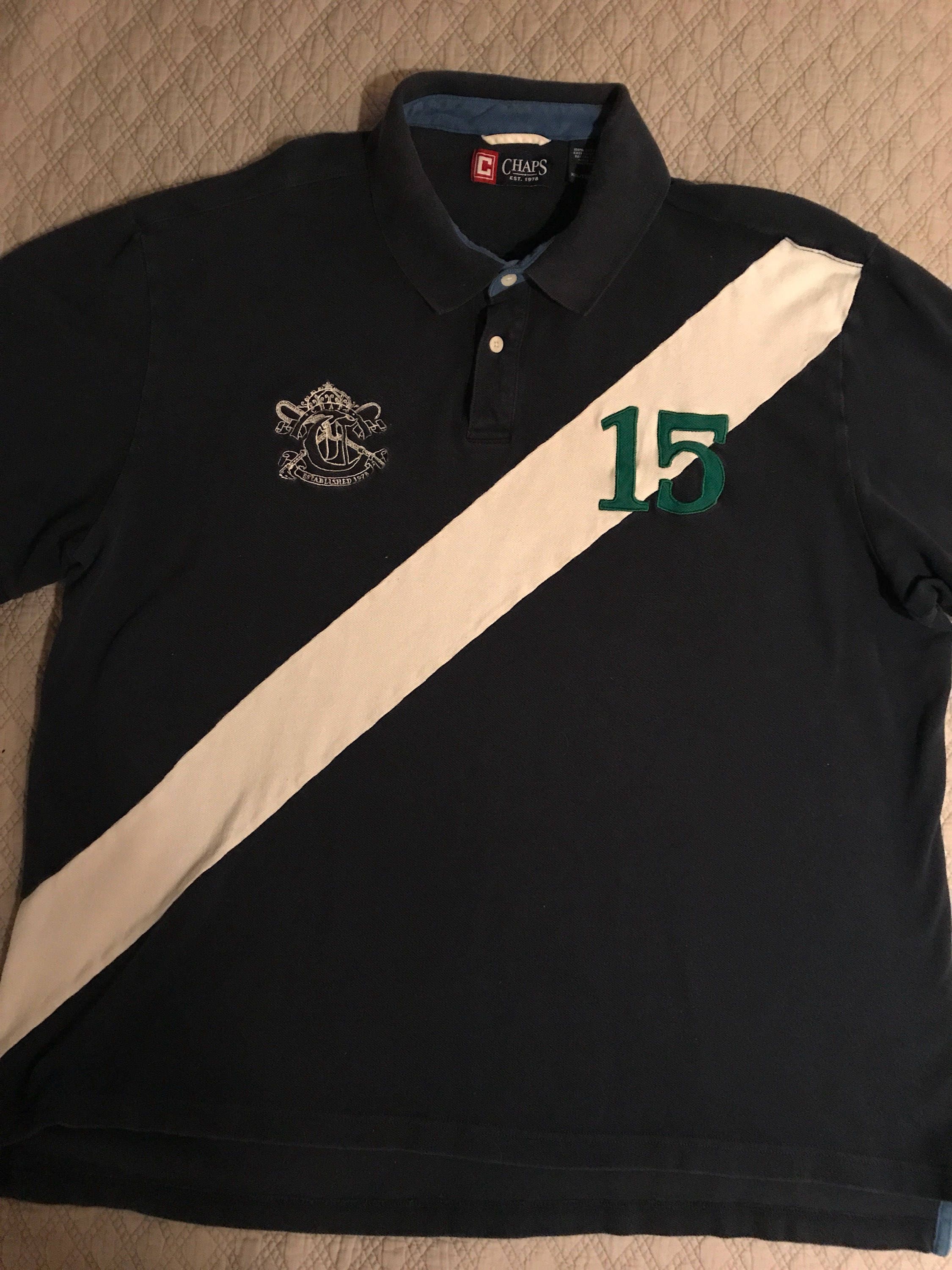 Vintage Chaps Polo Shirt. Blue Chaps Polo Shirt. Ralph Lauren Golf ...