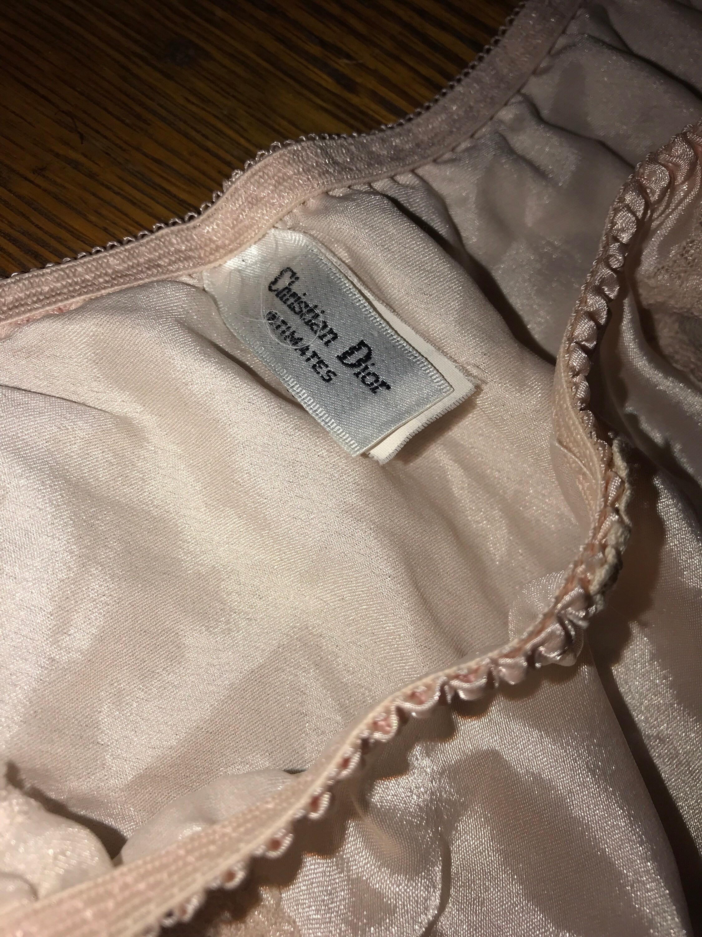 Vintage Christian Dior Panties. Dior Panties With Lace.