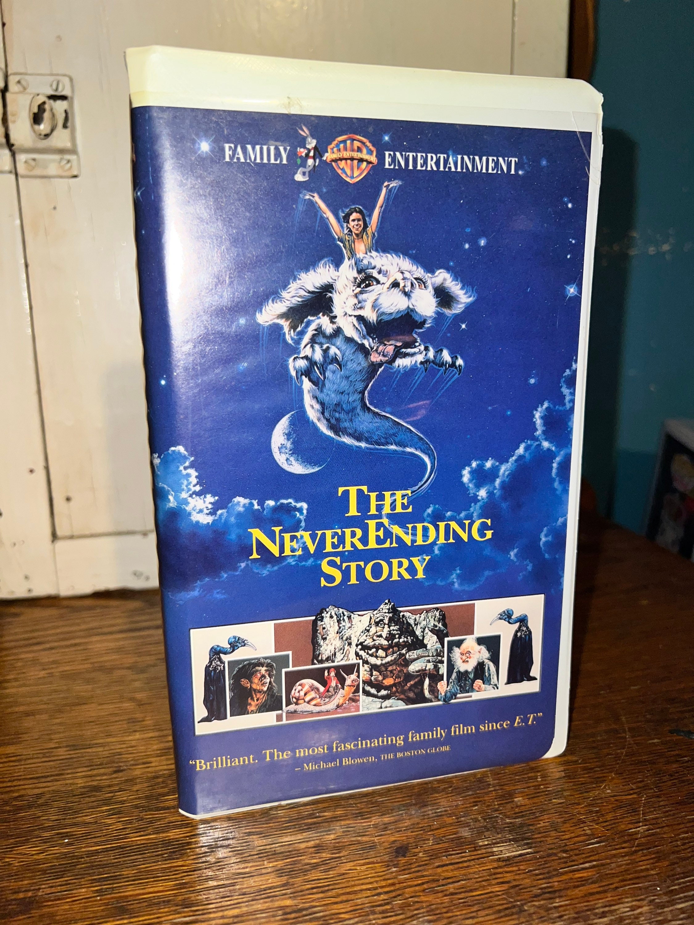 Vintage The NeverEnding Story VHS Tape. The Neverending Story Movie